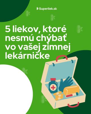 Zima je tu a s ňou prichádzajú prechladnutia, chrípky a bolesti hrdla 🤧 Pripravte sa vopred a majte doma všetko potrebné!...