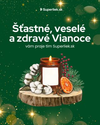 🎄✨ Veselé Vianoce od celého tímu Superliek.sk Milí naši zákazníci, ďakujeme vám za dôveru, ktorú nám celý rok prejavujete!...